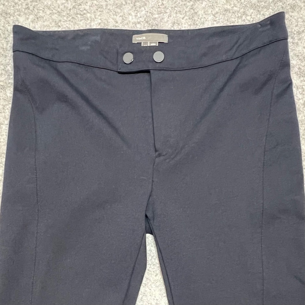 Vince Womens Navy Blue Stretch‎ Skinny Ankle Zip Trousers Pants Size 10 - Picture 5 of 9